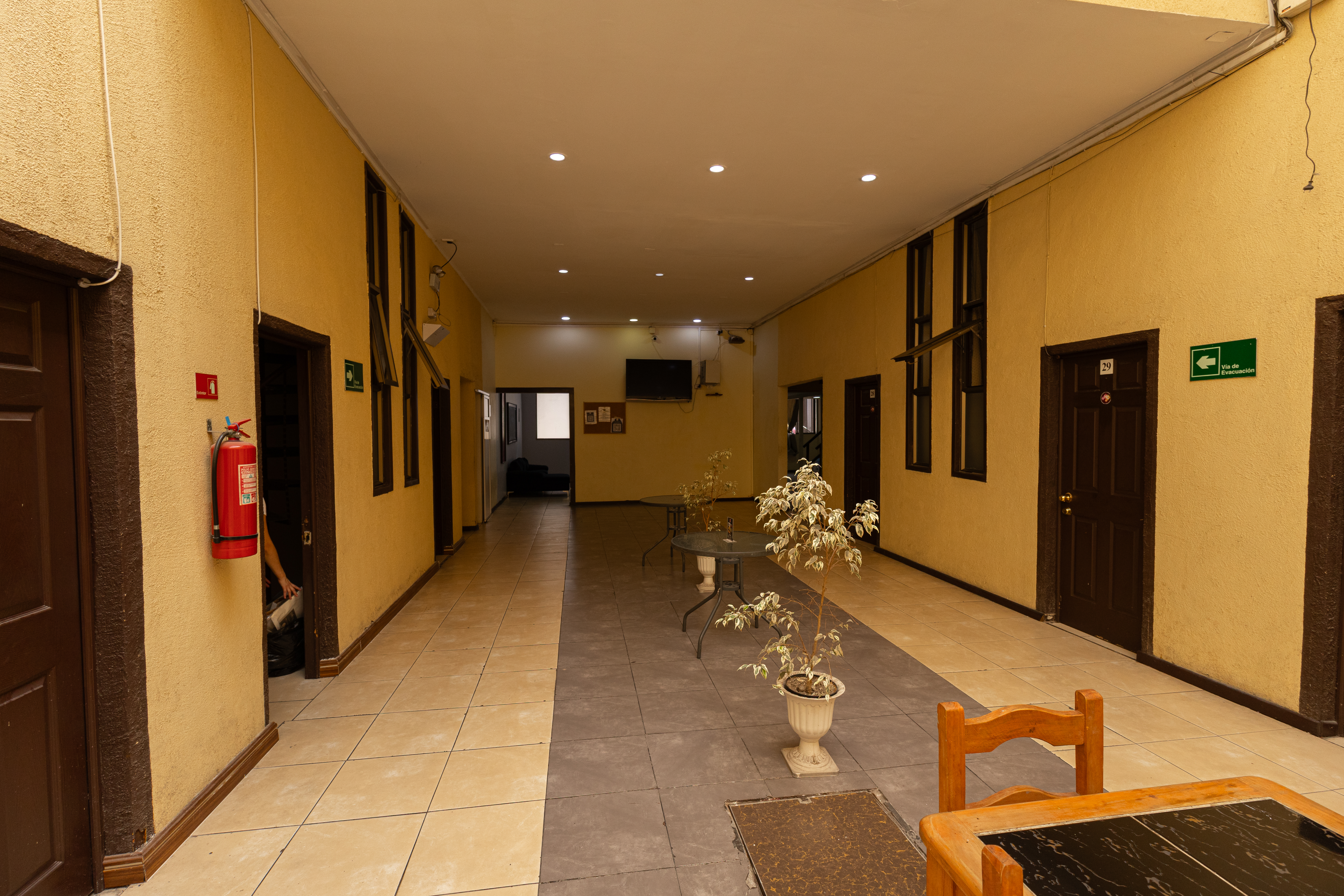 Hostal Catedral pasillo